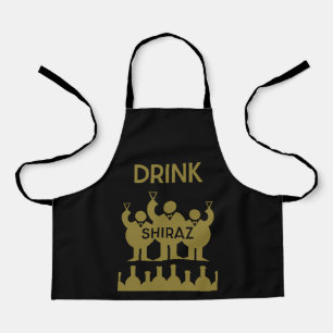 Tablier Buveurs de vin de Shiraz