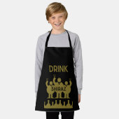 Tablier Buveurs de vin de Shiraz (Porté)