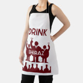 Tablier Buveurs de vin de Shiraz (Insitu)