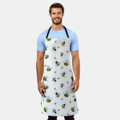 Tablier Buzzing Buzzing Bees Jardin joyeux Bugs (Porté)