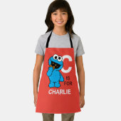 Tablier C est pour Cookie Monster | Ajouter Votre Nom (Insitu)