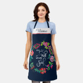 Tablier Ça va bien avec mon âme (Porté)