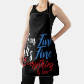 Tablier Ça va, tout va bien (Insitu)