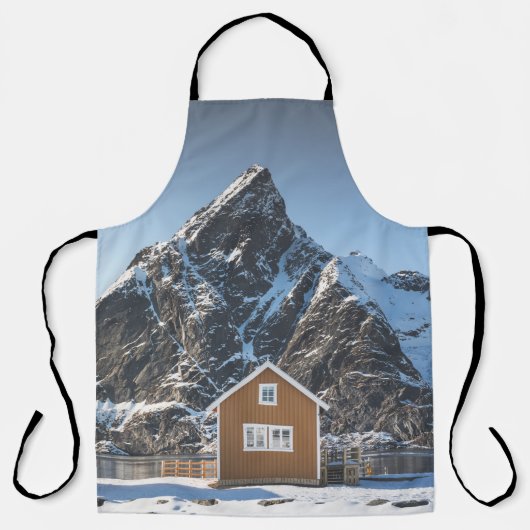 Tablier Cabine jaune Lofoten (Recto)