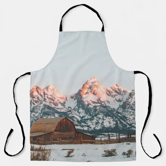 Tablier Cabine matinal Sunrise au Grand Teton National Par (Recto)