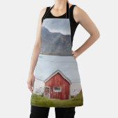 Tablier Cabine rouge Ramberg Lofoten (Insitu)