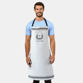 Tablier Câble de céréales de pays français personnalisée (Porté)