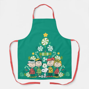 Tablier cacahuètes Arbre de Noël de menthe poivrée
