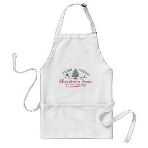 Tablier cacahuètes   Arbres de Noël frais de ferme