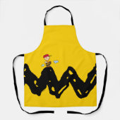 Tablier cacahuètes | Charlie Baseball Brown (Recto)