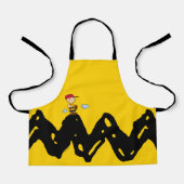 Tablier cacahuètes | Charlie Baseball Brown (Recto)