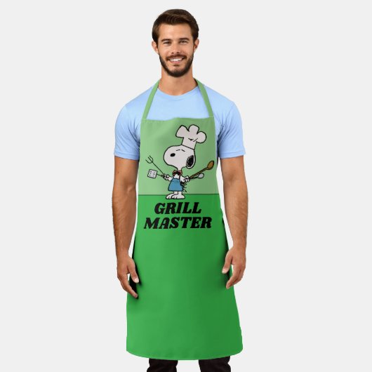 Tablier cacahuètes | Chef Snoopy (Porté)