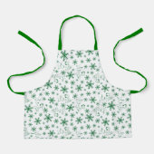 Tablier cacahuètes | Christmas Snoopy Let It Snow Motif (Recto)