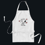 Tablier cacahuètes | Coeurs de snoopy<br><div class="desc">Découvrez ce design amusant de cacahuètes avec Snoopy.</div>