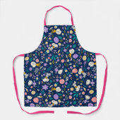 Tablier cacahuètes en Motif de fleurs (Recto)