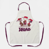 Tablier cacahuètes | Équipe de baseball (Recto)