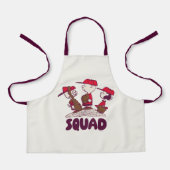 Tablier cacahuètes | Équipe de baseball (Recto)