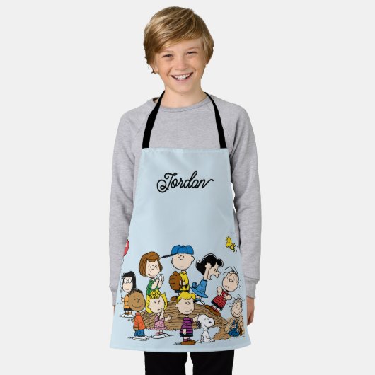 Tablier cacahuètes | La Bande | Ajouter Votre Nom (Porté)