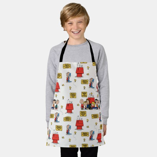 Tablier cacahuètes | Le bonheur, c'est... (Porté)