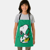 Tablier cacahuètes | Lecteur Snoopy Saxophone (Insitu)