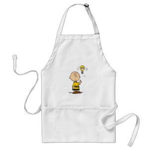 Tablier cacahuètes L'idée de l'ampoule de Charlie Brown