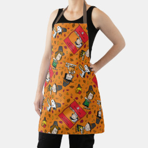 Tablier cacahuètes MOTIF BON THANKSGIVING