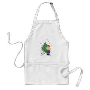 Tablier cacahuètes Noël