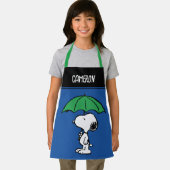 Tablier cacahuètes | Parapluie vert Snoopy (Insitu)