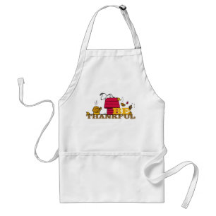 Tablier cacahuètes Snoopy Be Thankful