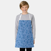 Tablier cacahuètes | Snoopy Blue Space Astronaut Motif (Porté)