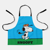 Tablier cacahuètes | Snoopy Golf Swing (Recto)