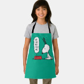 Tablier cacahuètes | Snoopy Ho Ho Ho Plat alimentaire (Insitu)