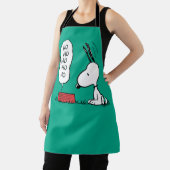 Tablier cacahuètes | Snoopy Ho Ho Ho Plat alimentaire (Insitu)
