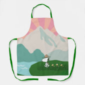 Tablier cacahuètes | Snoopy Leader du Pack (Recto)