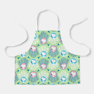 Tablier cacahuètes Snoopy Mint Green Deco Dreams Motif