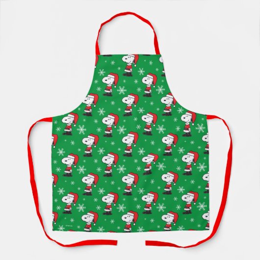 Tablier cacahuètes | Snoopy Santa Claus (Recto)