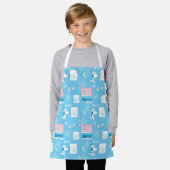 Tablier cacahuètes | Snoopy Snow Day Motif (Porté)