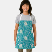 Tablier cacahuètes | Snoopy Turquoise Tropical Beach Motif (Insitu)