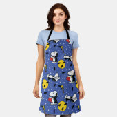 Tablier cacahuètes | Snoopy Vampire Motif (Porté)