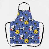 Tablier cacahuètes | Snoopy Vampire Motif (Recto)
