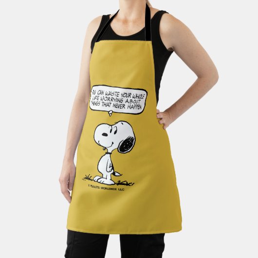 Tablier cacahuètes | Snoopy Vous ne pouvez pas regarder to (Insitu)