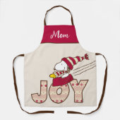 Tablier cacahuètes | Snoopy & Woodstock Joy Sled Ride (Recto)