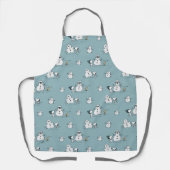 Tablier cacahuètes | Snoopy & Woodstock Winter Break Motif (Recto)