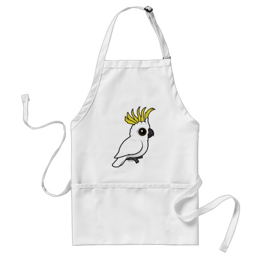 Tablier Cacatoès Soufre-crêté de Birdorable (Devant)