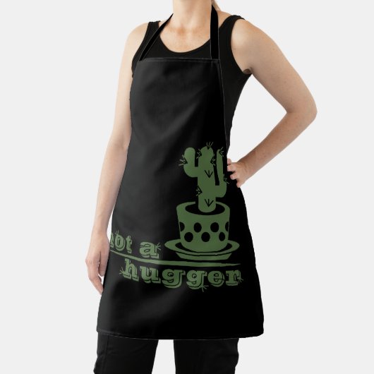 Tablier Cactus Pas un gros cactus drôle dire (Insitu)