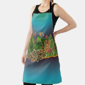 Tablier Cactus & Succulents motif Apron (Insitu)