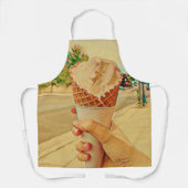 Tablier Cadeau amoureux de crème glacée (Recto)