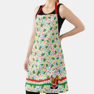 Tablier Cadeau amusant pour Noël au Père Noël pour maman g