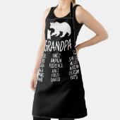 Tablier Cadeau customisé avec les noms de grand-enfant gra (Insitu)