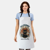Tablier Cadeau d'amour de chat d'alchimie - Alchemy Cat Cl (Porté)